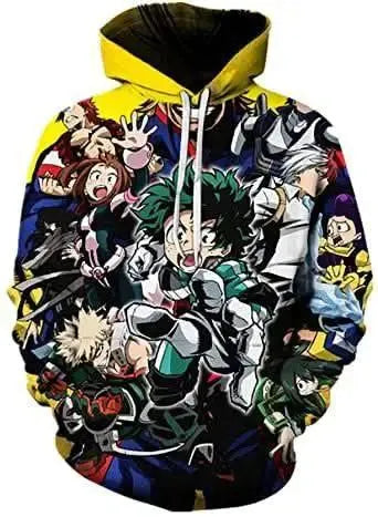 Hero Academia Pullover Sweatshirt